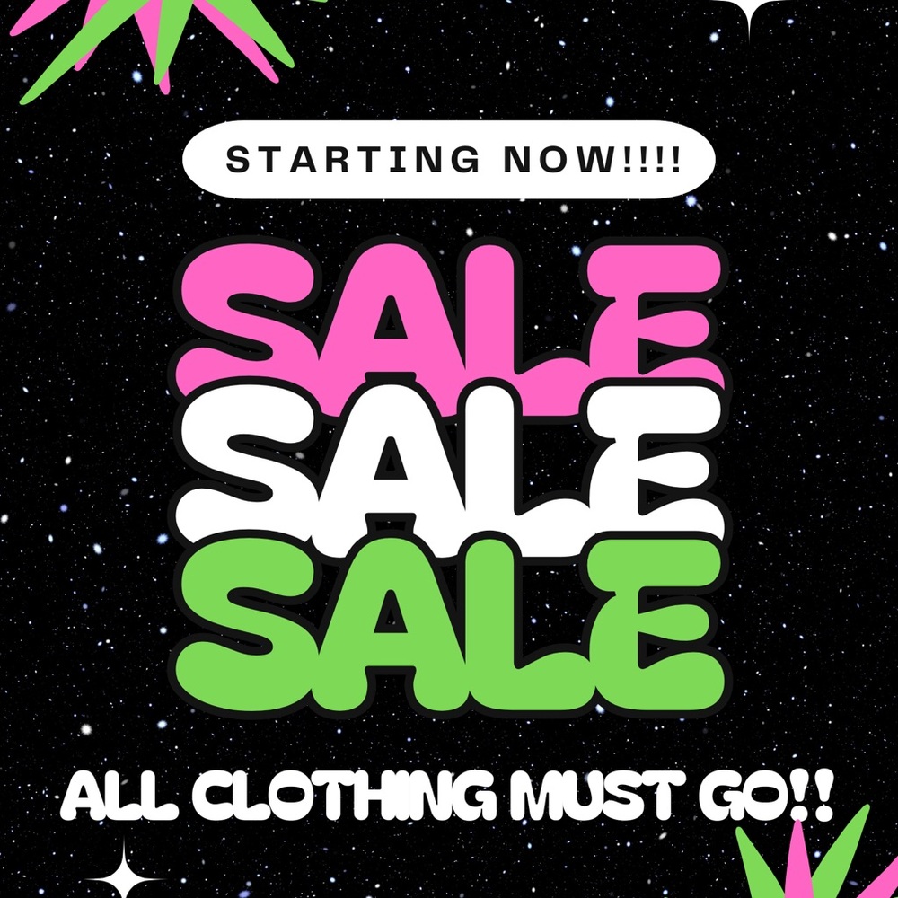 🛍️🎁Everything MUST go!!🎁🛍️